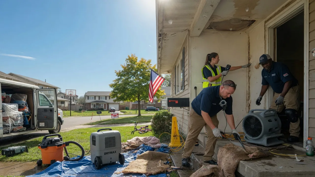 Water Damage Restoration in Amonate, VA near me